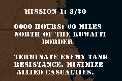 Operation Armored Liberty screenshot 5 for GameBoy Advance